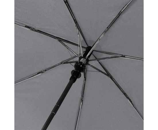 Зонт складной Hit Mini AC, серый, Цвет: серый, Размер: длина 56 см, изображение 2