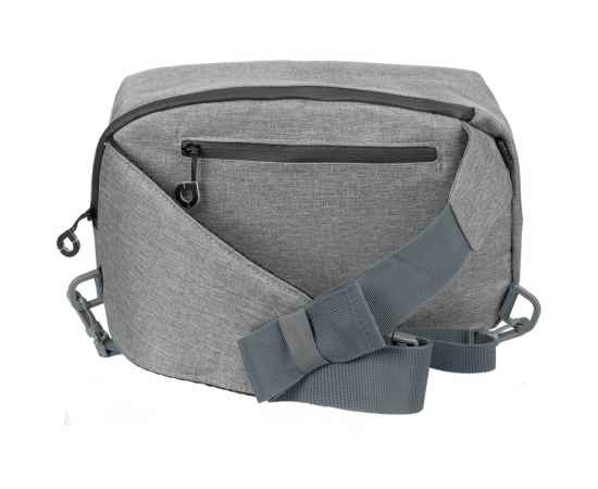 Рюкзак на одно плечо Tweed, серый, Цвет: серый, Размер: 24х34х13 см, изображение 6