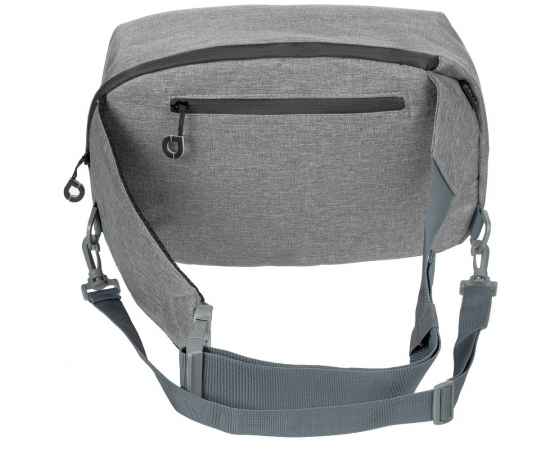 Рюкзак на одно плечо Tweed, серый, Цвет: серый, Размер: 24х34х13 см, изображение 7