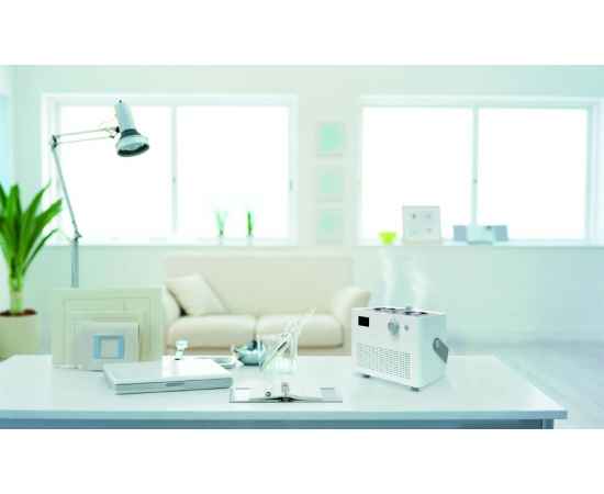 Переносной увлажнитель-ароматизатор с подсветкой Breathe at Ease, белый, Цвет: белый, изображение 7