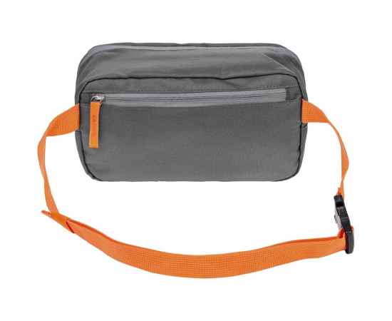 Поясная сумка Sensa, серая с оранжевым, Цвет: оранжевый, серый, изображение 4