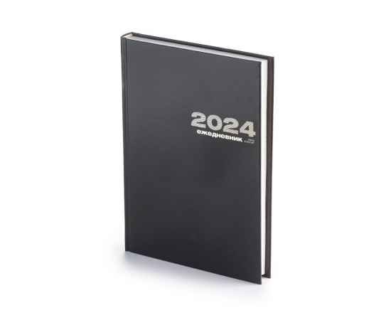 Ежедневник А5 датированный Бумвинил на 2025 год, 3-121.04, Цвет: черный