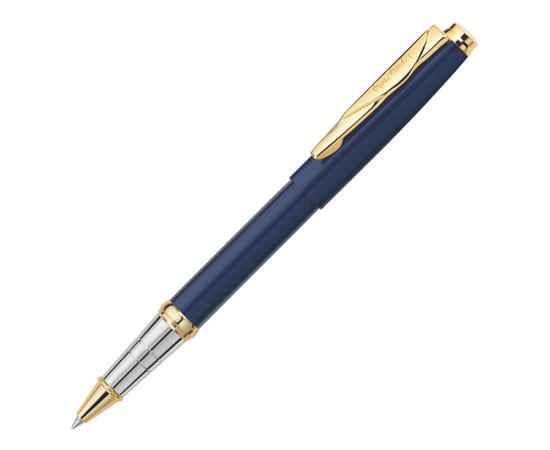 Ручка-роллер Gamme Classic, 417588, Цвет: золотистый,серебристый,синий матовый