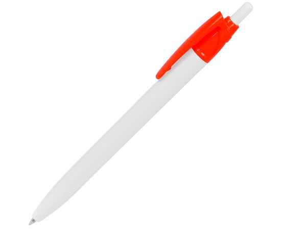 N2, ручка шариковая, красный/белый, пластик, Цвет: белый, красный, Размер: 9х145 мм