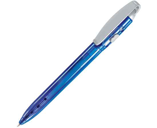 X-3 LX, ручка шариковая, прозрачный синий/серый, пластик, Цвет: синий, серый