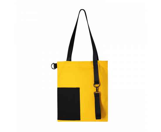 Шоппер Superbag Color (жёлтый с чёрным), Цвет: жёлтый с чёрным