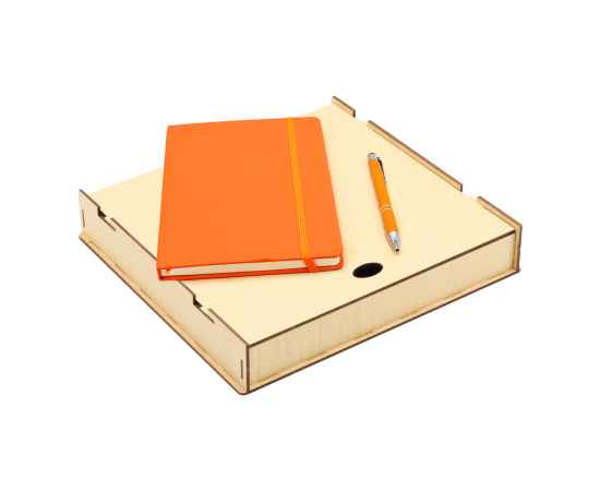 Подарочный набор Клайд, (оранжевый), Цвет: оранжевый, Объем: 0.002
