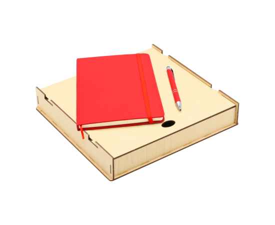 Подарочный набор Клайд, (красный), Цвет: красный, Объем: 0.002
