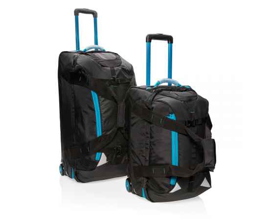 Дорожная сумка на колесах Medium adventure, Синий, Цвет: синий, Размер: Длина 37,5 см., ширина 39 см., высота 58 см., изображение 14