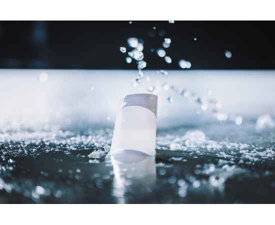 Органическая бутылка для воды BE O, Белый, Цвет: белый, Размер: Длина 6,1 см., ширина 6,1 см., высота 24 см., диаметр 6,8 см., изображение 18