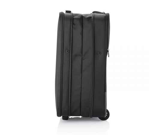 Складной чемодан на колесах Flex, Черный, Цвет: черный, Размер: Длина 39 см., ширина 15,5 см., высота 51 см., изображение 36