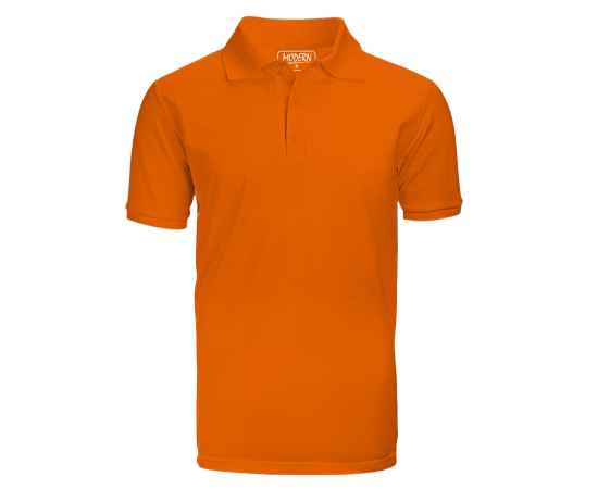 Рубашка поло мужская с кор. рукавом оранжевая 2XL, Цвет: оранжевый, Размер: 2XL