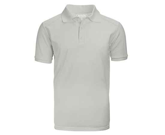 Рубашка поло мужские с кор. рукавом серебро 2XL, Цвет: серебро, Размер: 2XL
