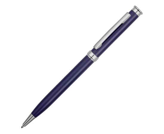 Ручка металлическая шариковая Сильвер Сойер, 43091.02, Цвет: синий