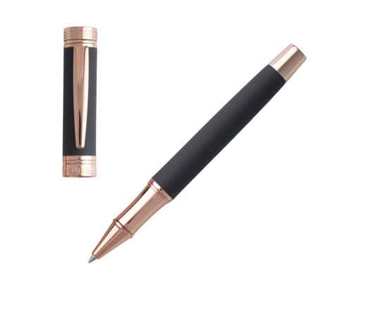 Ручка-роллер Zoom Soft Navy, NSG9145N, Цвет: черный,золотистый