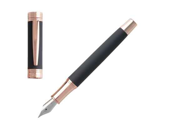 Ручка перьевая Zoom Soft Navy, черный,золотистый, NSG9142N, Цвет: черный,золотистый