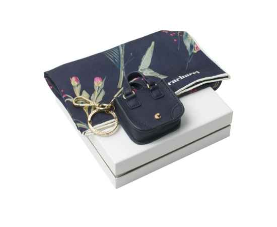 Подарочный набор: шелковый платок, брелок, CPKM835N