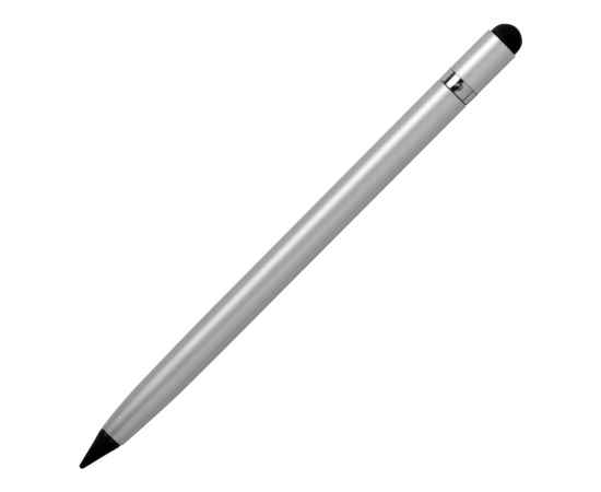 Вечный карандаш Eternal со стилусом и ластиком, 11535.00, Цвет: серебристый
