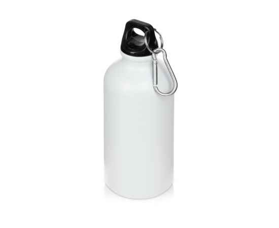 Бутылка Hip S с карабином, 400 мл, матовая, 5-10055901, Цвет: белый, Объем: 400