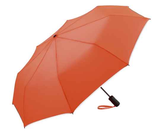 Зонт складной Pocket Plus полуавтомат, 100147, Цвет: оранжевый