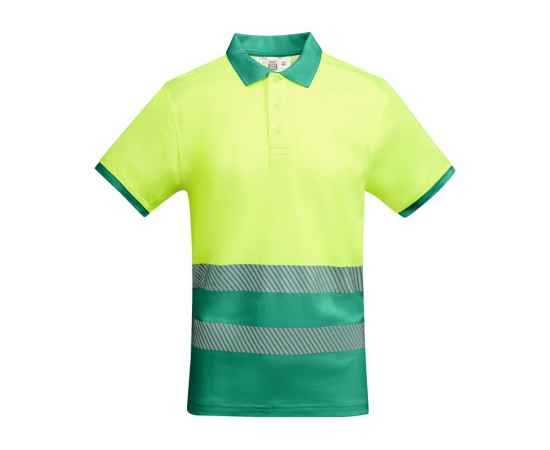 Рубашка поло Atrio мужская, S, 9318HV52221S, Цвет: зеленый,неоновый желтый, Размер: S