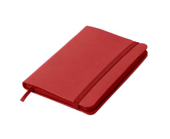 Блокнот SHADY JUNIOR с элементами планирования,  А6, красный, кремовый блок, красный  обрез, Цвет: красный