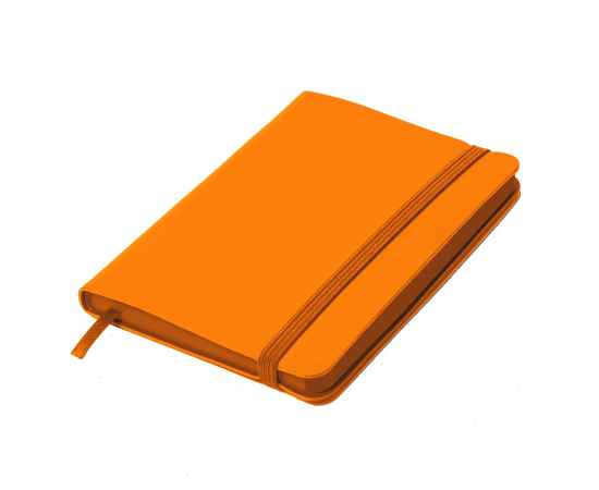 Блокнот SHADY JUNIOR с элементами планирования,  А6, оранжевый, кремовый блок, оранжевый  обрез, Цвет: оранжевый