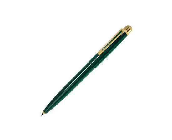 DELTA, ручка шариковая, зеленый/золотистый, металл