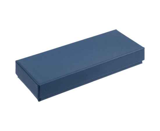 Коробка Notes с ложементом для ручки и флешки, синяя, Цвет: синий