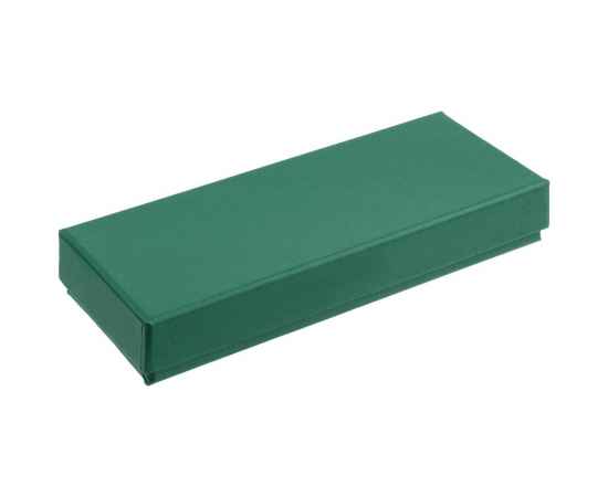 Коробка Notes с ложементом для ручки и флешки, зеленая, Цвет: зеленый