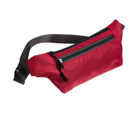 Спортивная поясная сумка Run for Fun, красная, Цвет: красный