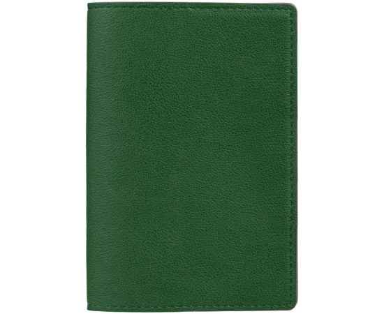 Обложка для паспорта Petrus, зеленая, Цвет: зеленый