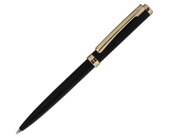 Ручка шариковая Delgado, матовая черная, Цвет: черный