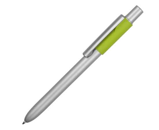 Ручка металлическая шариковая Bobble, 11563.19, Цвет: зеленое яблоко,серый