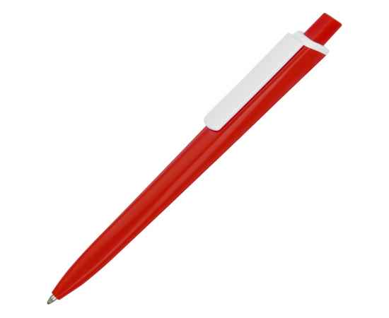 Ручка пластиковая трехгранная шариковая Lateen, 13580.01, Цвет: красный,белый