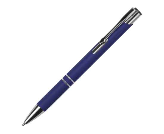 Ручка металлическая шариковая Legend Gum soft-touch, 11578.22, Цвет: темно-синий