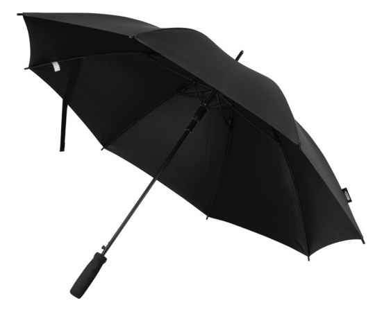 Зонт-трость Niel из из RPET, 10941890, Цвет: черный