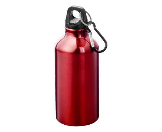 Бутылка для воды с карабином Oregon, 400 мл, 400 мл, 10073821, Цвет: красный, Объем: 400, Размер: 400 мл