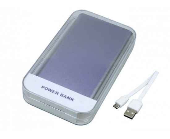 PBM02.8000MAH.Серебро, Цвет: серебро, Интерфейс: USB 2.0