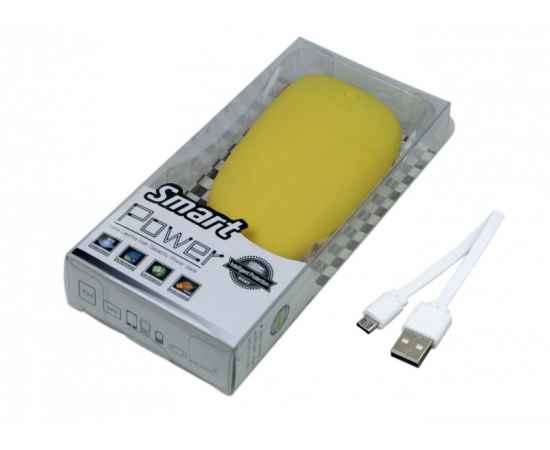 pb_stone_large.4400MAH.Желтый, Цвет: желтый, Интерфейс: USB 2.0