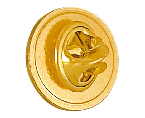 Значок с акриловой вставкой, д. 2 см (золото), изображение 2