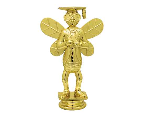 2583-100 Фигура Умный Жужа, золото, Цвет: Золото, изображение 2
