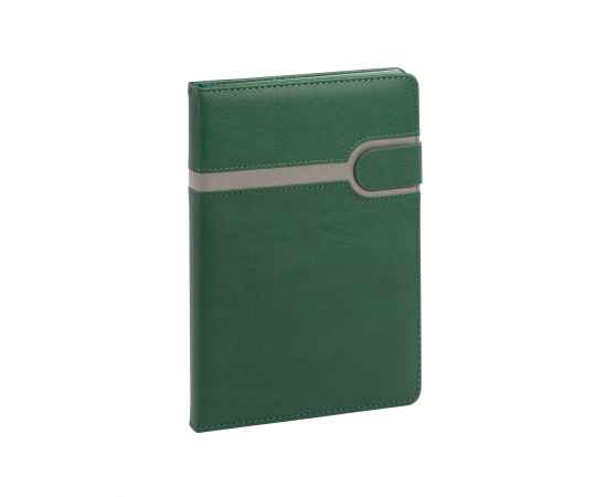 Ежедневник недатированный 'Бари', формат А5, зеленый с серым, Цвет: зеленый с серым