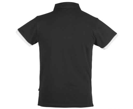 Рубашка поло мужская Anderson, черная G_6551.301, Цвет: черный, Размер: S, изображение 2