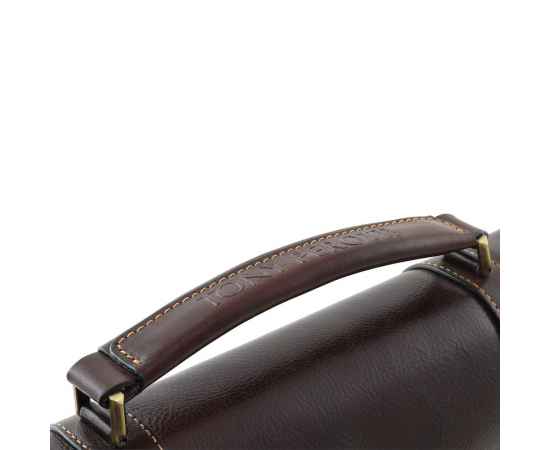 Портфель Italico Man, коричневый, Цвет: коричневый, Размер: 40х28х10 см, изображение 6