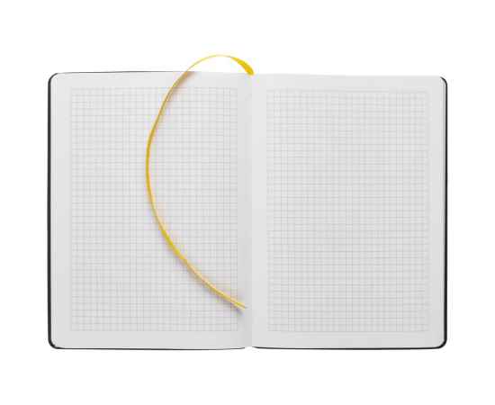 Блокнот Verso в клетку, желтый, Цвет: желтый, Размер: 15, изображение 4