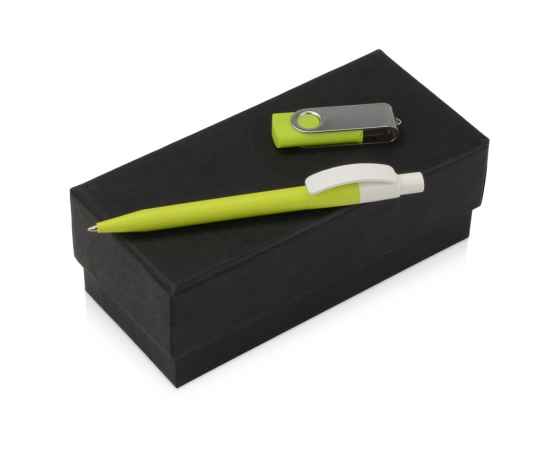 Подарочный набор Uma Memory с ручкой и флешкой, 8Gb, 700337.03, Цвет: зеленое яблоко, Размер: 8Gb