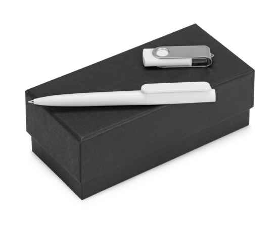 Подарочный набор Qumbo с ручкой и флешкой, 8Gb, 700303.06, Цвет: белый, Размер: 8Gb