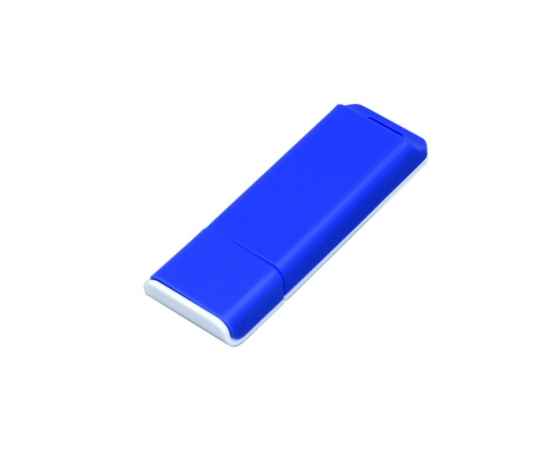 USB 2.0- флешка на 32 Гб с оригинальным двухцветным корпусом, 32Gb, 6013.32.02, Цвет: синий,белый, Размер: 32Gb