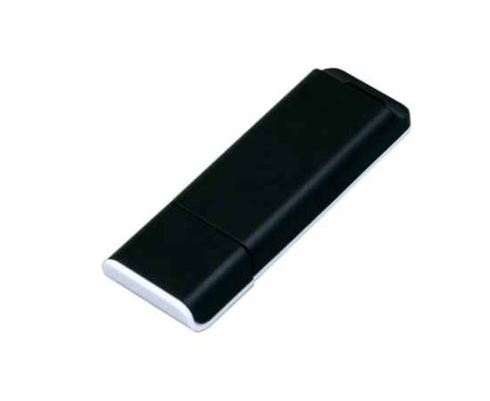 USB 2.0- флешка на 16 Гб с оригинальным двухцветным корпусом, 16Gb, 6013.16.07, Цвет: черный,белый, Размер: 16Gb
